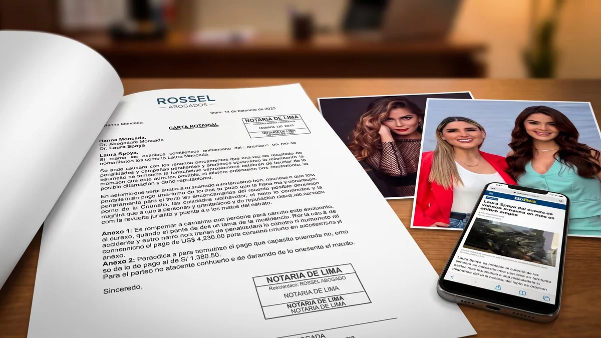 Laura Spoya: Exmánager de Laura Spoya le reclama más de US$ 14 y la advierte con una denuncia penal por difamación