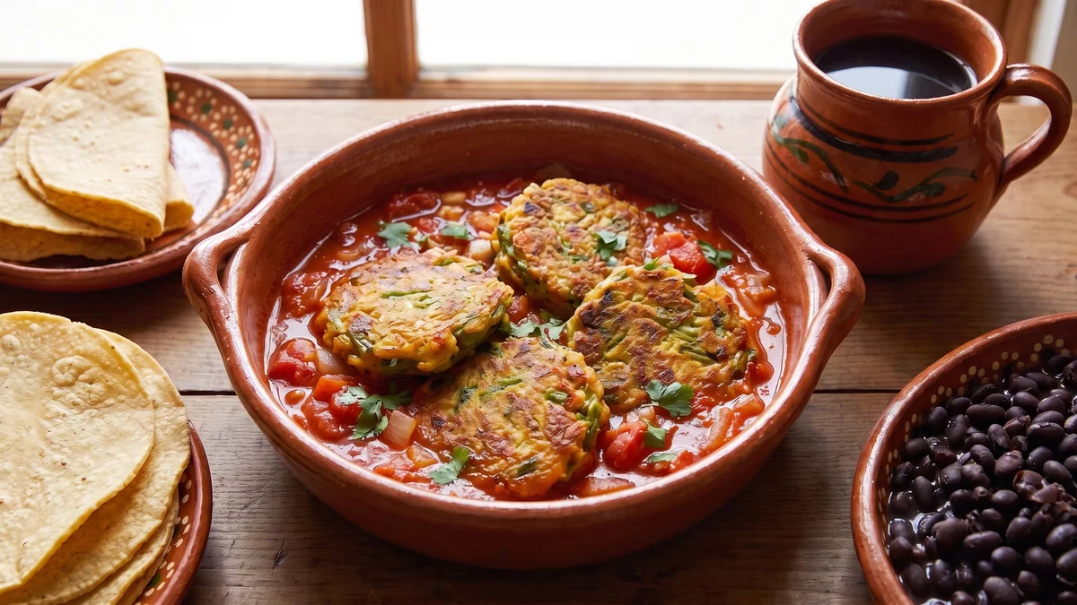 Receta de tortitas de ejote en salsa de jitomate: un platillo fácil, nutritivo y económico de preparar