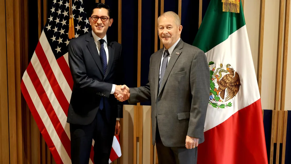 Embajador Johnson anuncia creación de nuevo Grupo Bilateral para reforzar seguridad entre México y EEUU
