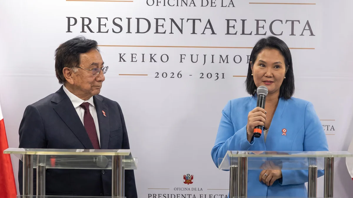 Keiko Fujimori se reunió con José María Balcázar: “Hemos intercambiado ideas y me ha dado varios consejos”