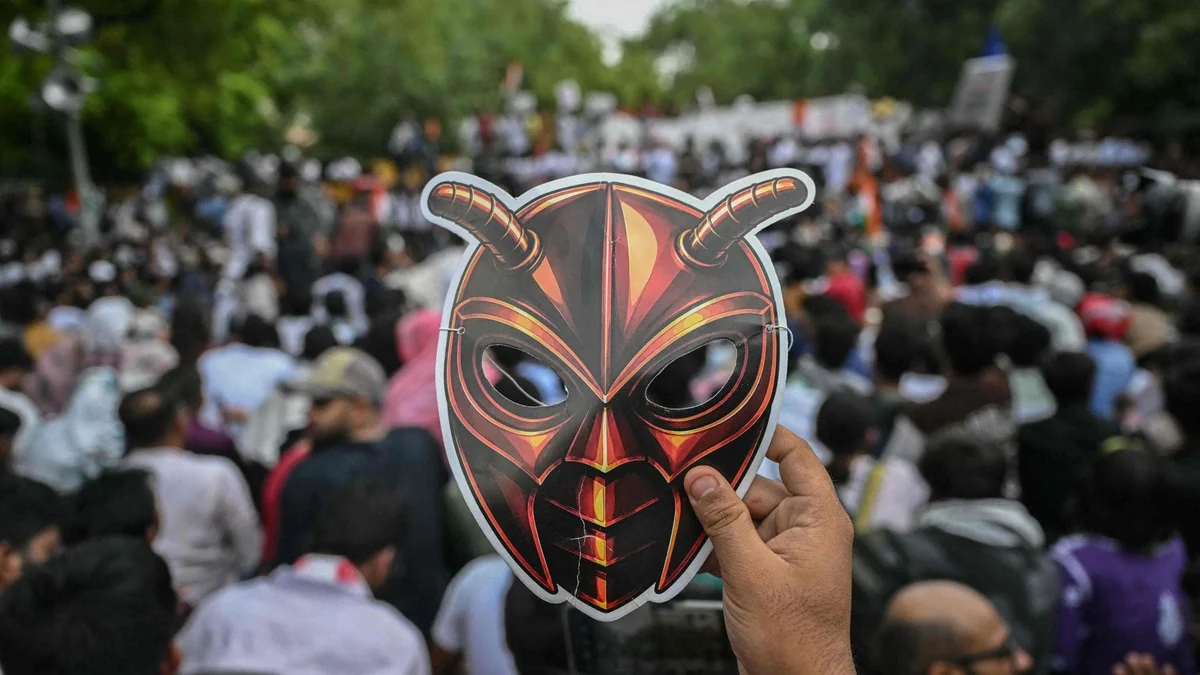 “Il partito delle blatte”, a Nuova Delhi la protesta della Gen Z contro il governo Modi