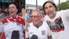 'A 10-goal thriller': England fans react to 6-4 win over France