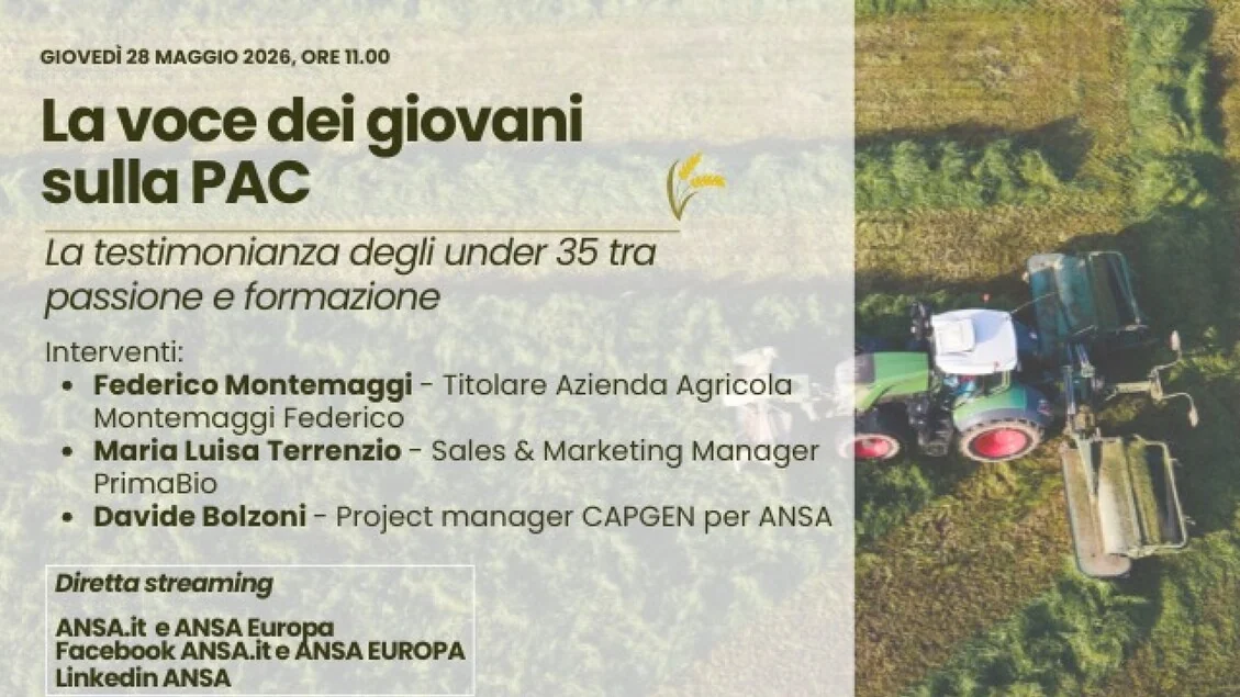 Ad ANSAIncontra la voce dei giovani agricoltori sulla Pac