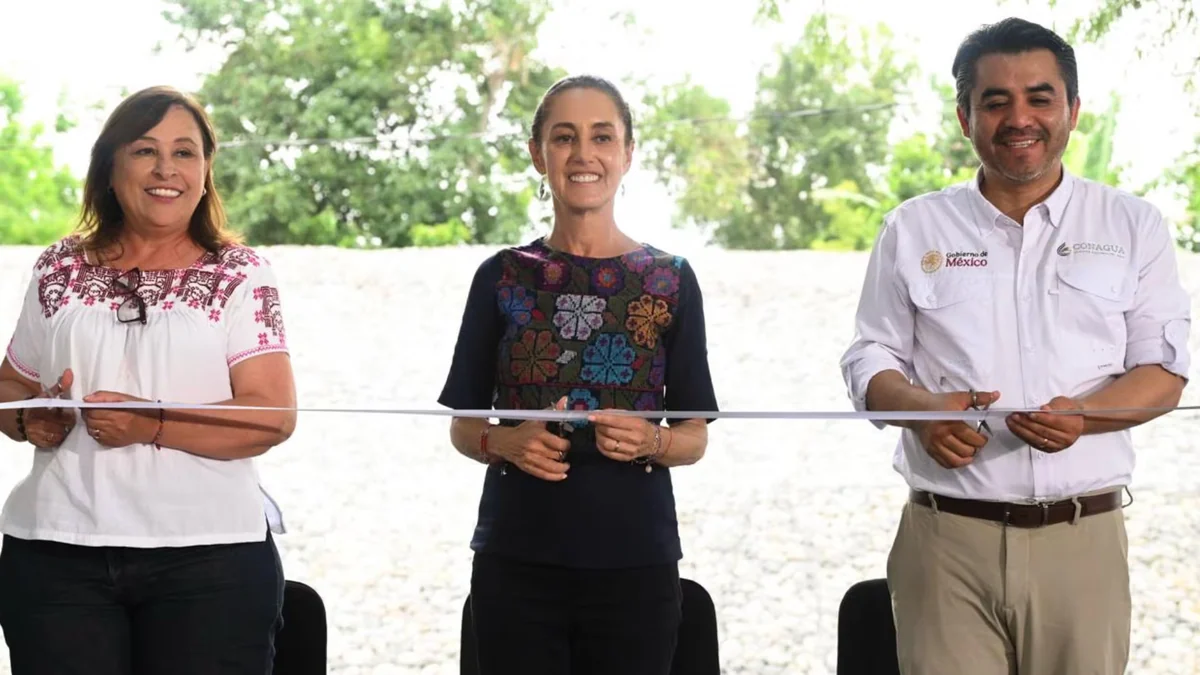 Sheinbaum inaugura obra para prevenir inundaciones en Veracruz que impactará en estas comunidades