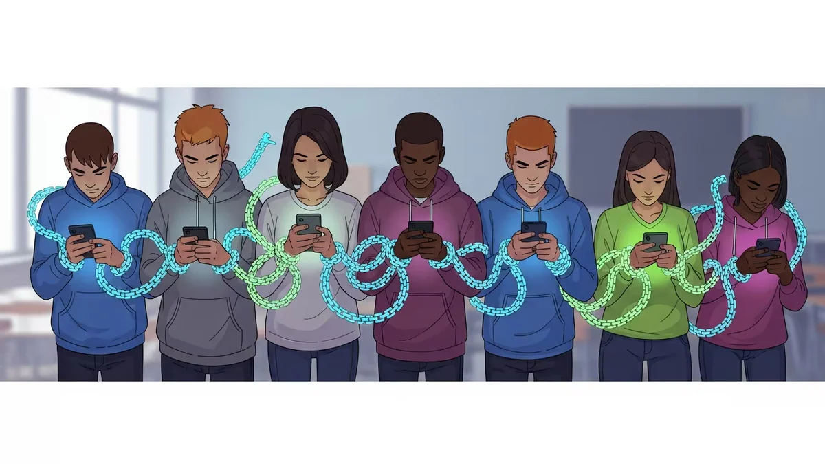 Adicción a redes sociales: la crisis de salud pública que crece entre niñas, niños y adolescentes