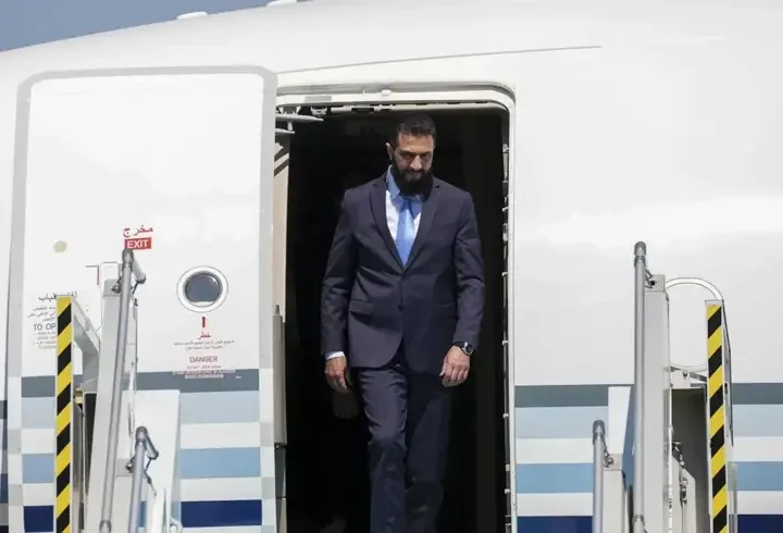 Suriye Cumhurbaşkanı Ahmed Şara Ankara'ya geldi