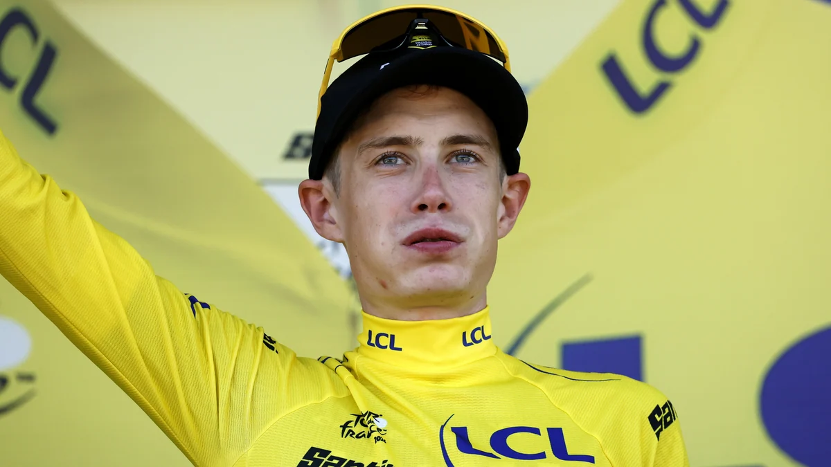 La emoción de Vingegaard, de amarillo en el Tour tres años después: "Estuve cerca de la muerte"