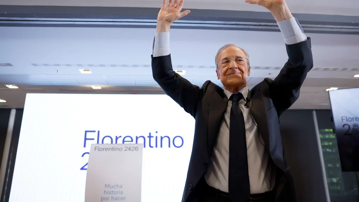 Florentino Pérez ganaría las elecciones del Real Madrid a Enrique Riquelme, según los sondeos a pie de urna