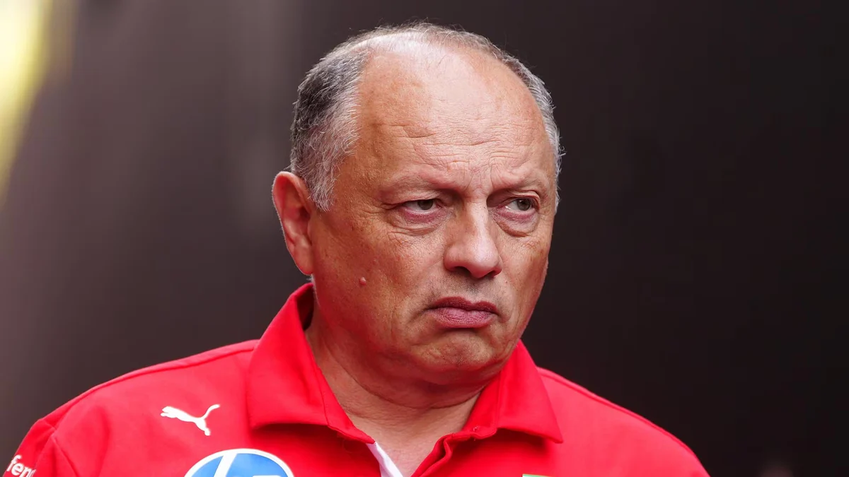 Fred Vasseur, en observación en un hospital de Mónaco
