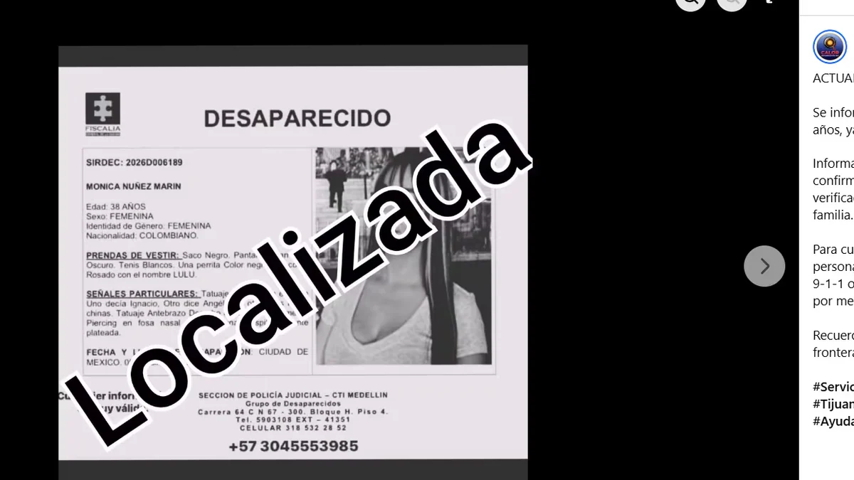 Hallaron muerta en México a Mónica Núñez, joven colombiana que había sido reportada como desparecida: cómo falleció
