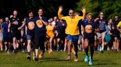 Joy - and a bit of rivalry - at millionth parkrun