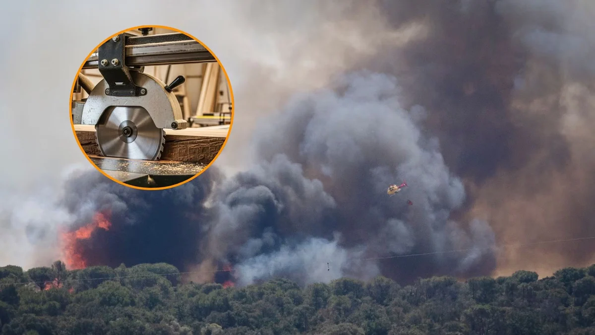 El error que ha cometido el trabajador que ha sido detenido como presunto autor del incendio en Les Gavarres (Girona): una chispa de radial que arrasó 1.280 hectáreas