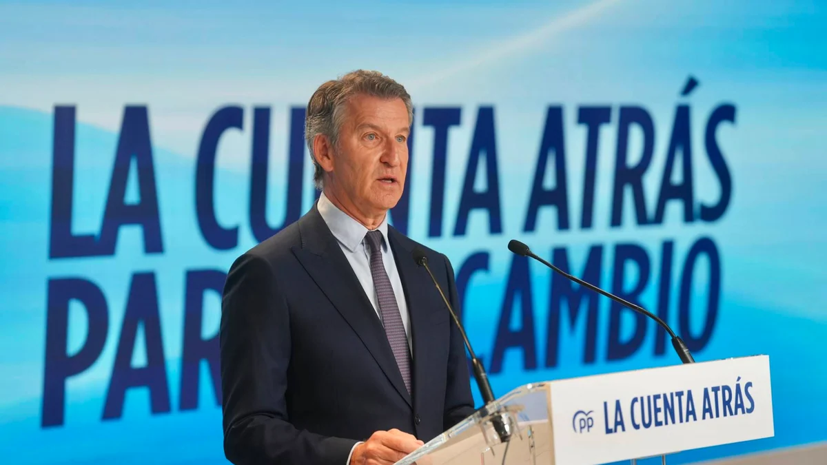 Feijóo sitúa a Sánchez como "el señor X" de todos los casos del PSOE y promete "una limpieza a fondo" de las instituciones