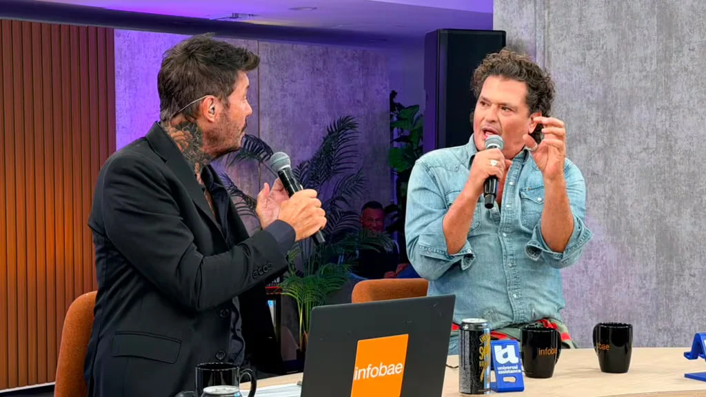 Carlos Vives confesó que veía ‘Videomatch’ pirateado y sorprendió a Tinelli con los vínculos históricos entre su equipo y San Lorenzo