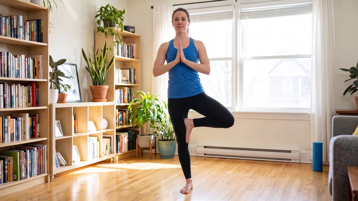 Cómo es la rutina de pilates que se hace de pie y promete resultados con solo 20 minutos diarios