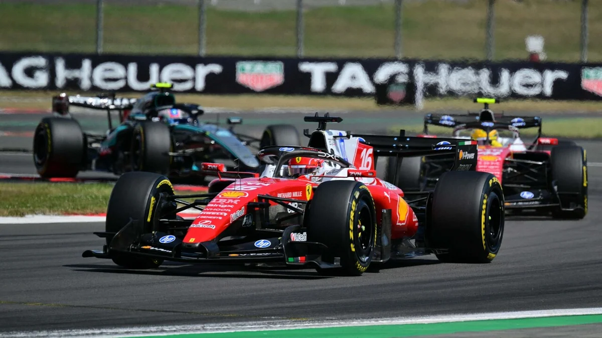 Gp d'Inghilterra: Leclerc in testa davanti a Hamilton, problemi per Antonelli