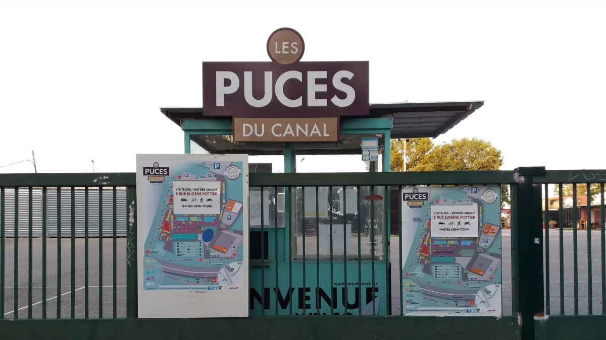 Institution lyonnaise aux 500 000 visiteurs annuels, les puces du canal placés en procédure de sauvegarde