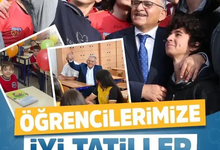 Başkan Büyükkılıç’tan karne günü mesajı