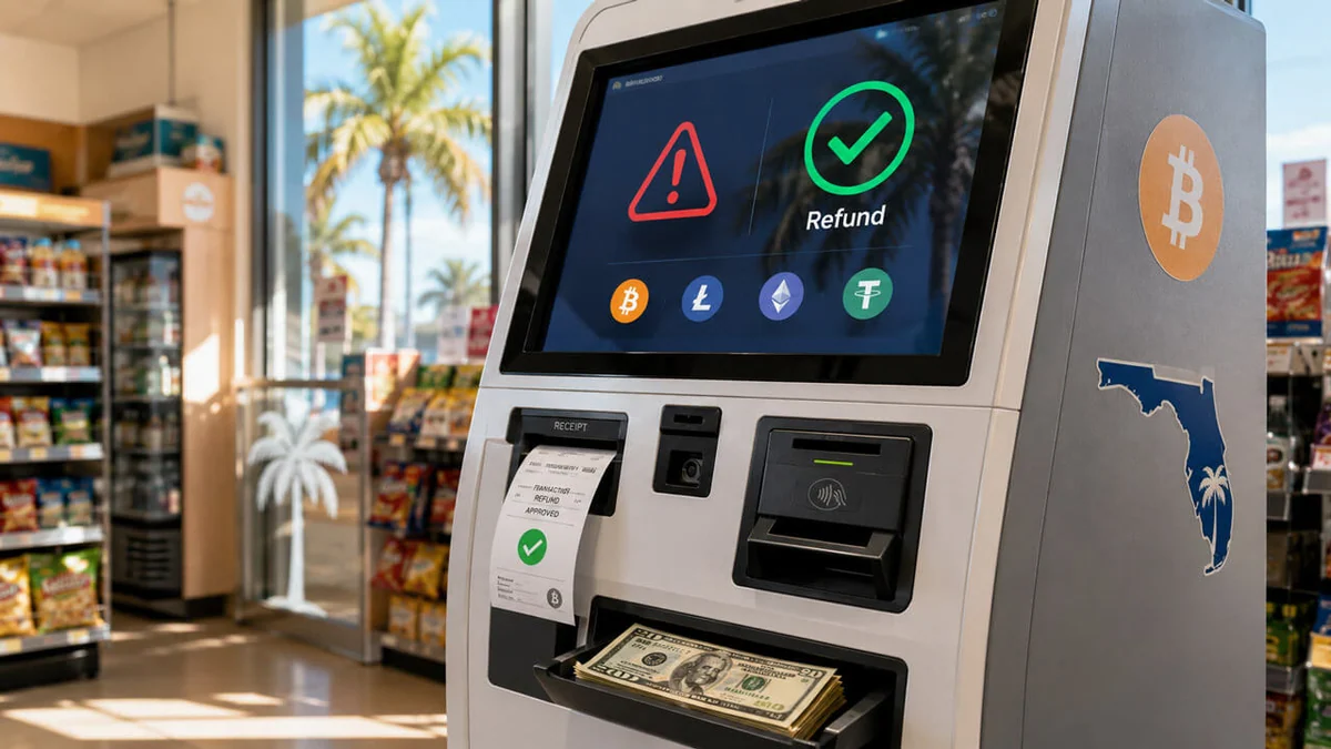 Florida’s new crypto ATM law makes scam refunds the cost of doing business