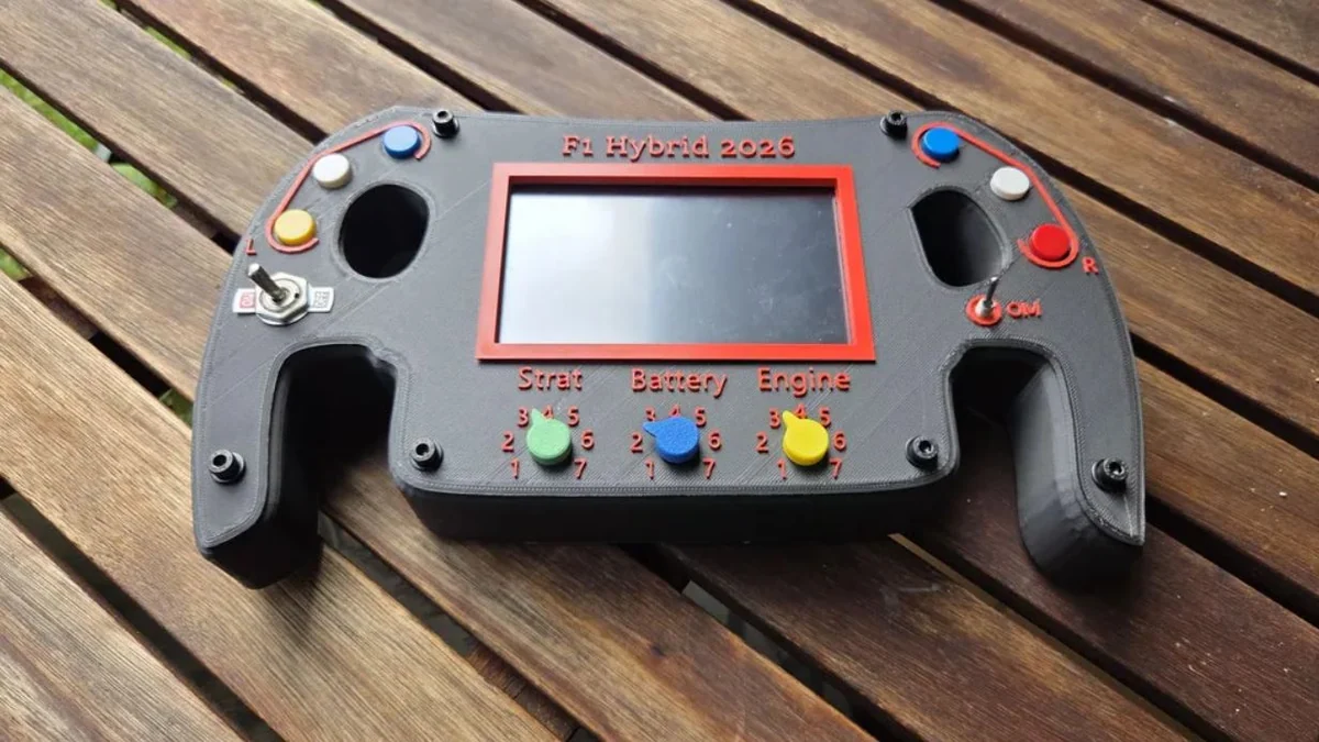 Самодельный контроллер для гоночного руля «Формулы-1» на базе Raspberry Pi