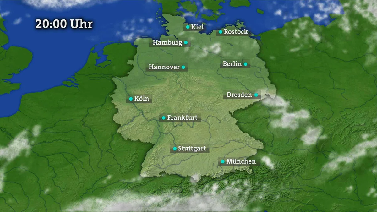 Wetter Deutschland: Wolken, Temperaturen, Wind und Aussichten