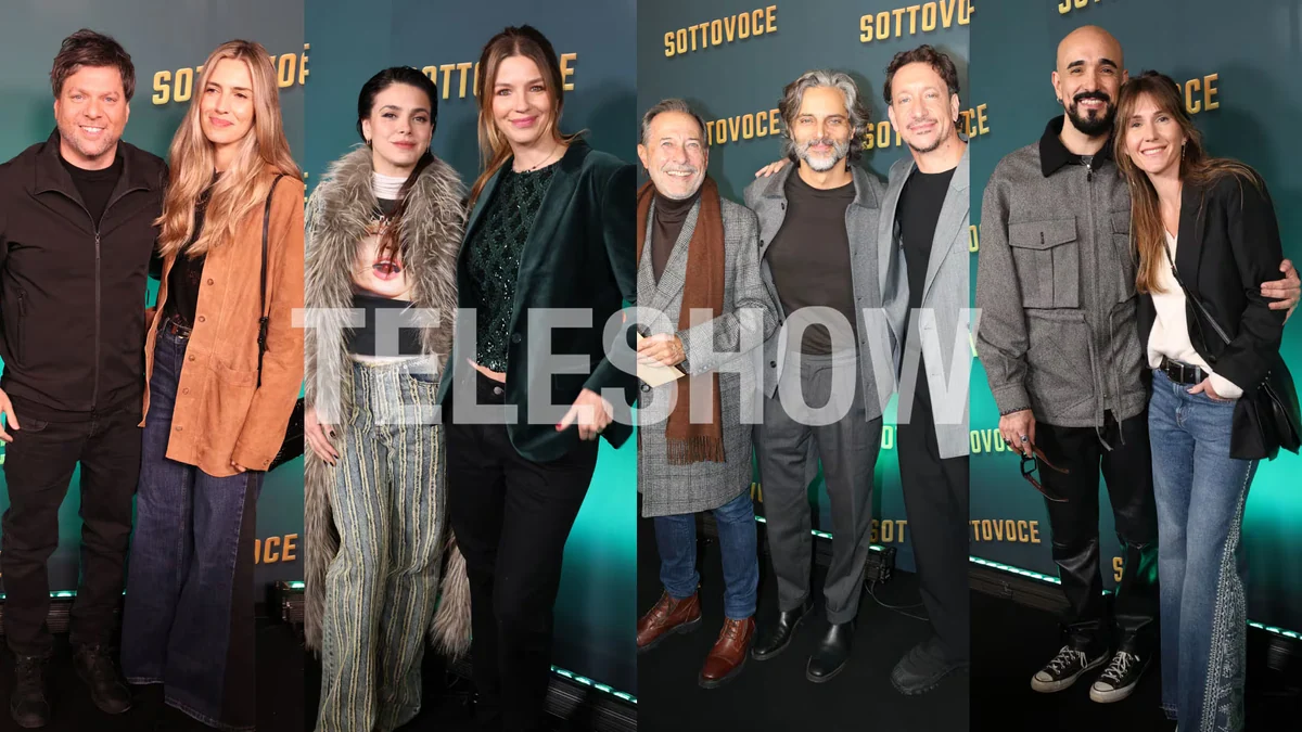 Los mejores looks de los famosos en Sottovoce, la comedia de Adrián Suar, Carla Peterson, Fernán Mirás y Lorena Vega