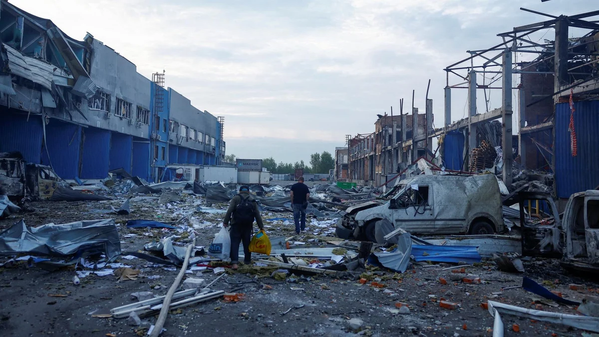 Ukraine: Erneut Angriffe auf Kiew in der Nacht