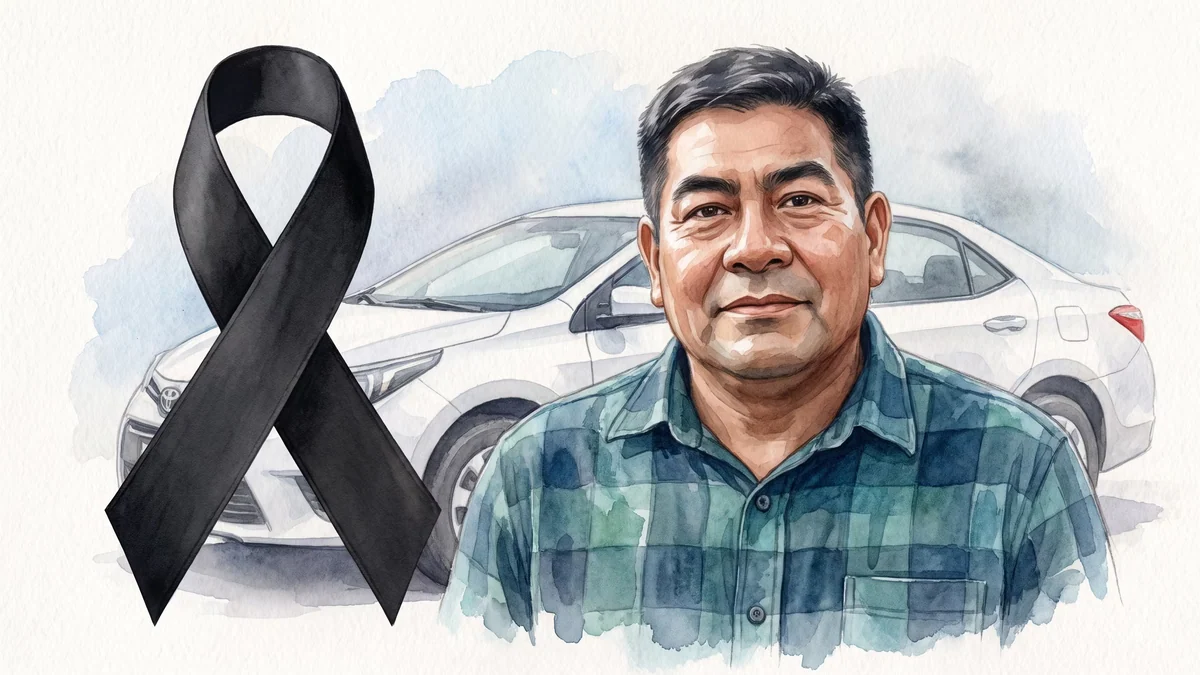 Tres adolescentes subieron a su taxi y lo asesinaron: así fue el crimen de Flaviano que hoy conmociona a Mexicali