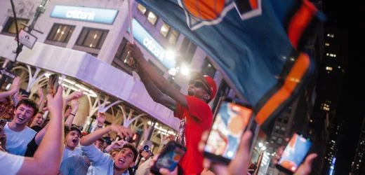 NBA-Finals: Basketballparty in Manhattan nach Sieg der New York Knicks