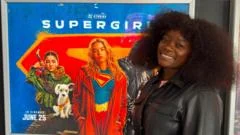 From singing in a bar to performing as an alien in new Supergirl film
