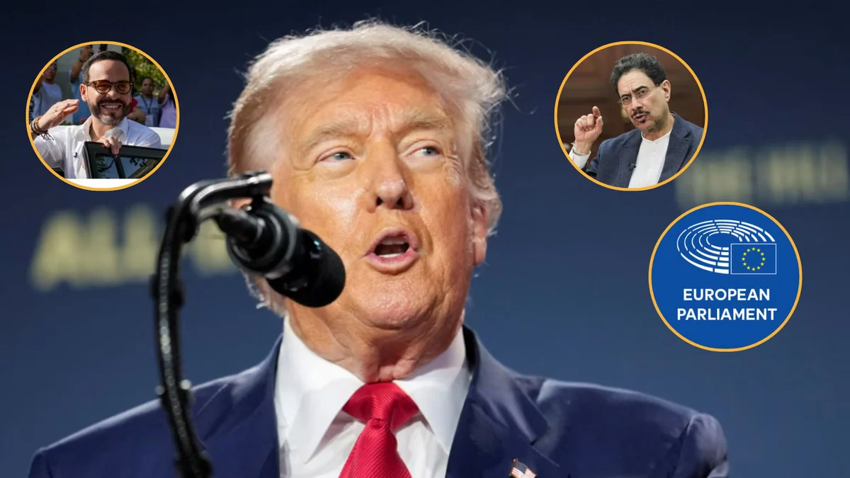Eurodiputados criticaron injerencia de Trump en las elecciones colombianas por su apoyo a Abelardo de la Espriella, aseguró la embajada de Colombia en Bélgica