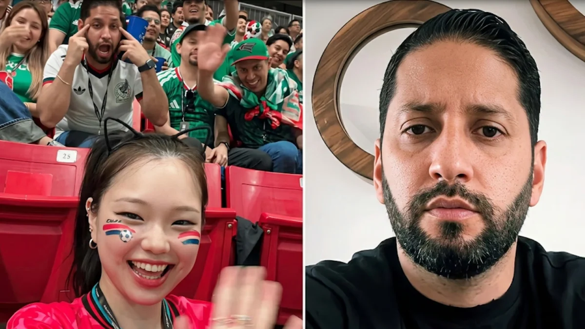 El mexicano del gesto racista a la coreana en el Mundial rompe el silencio: se disculpa y renuncia a su puesto