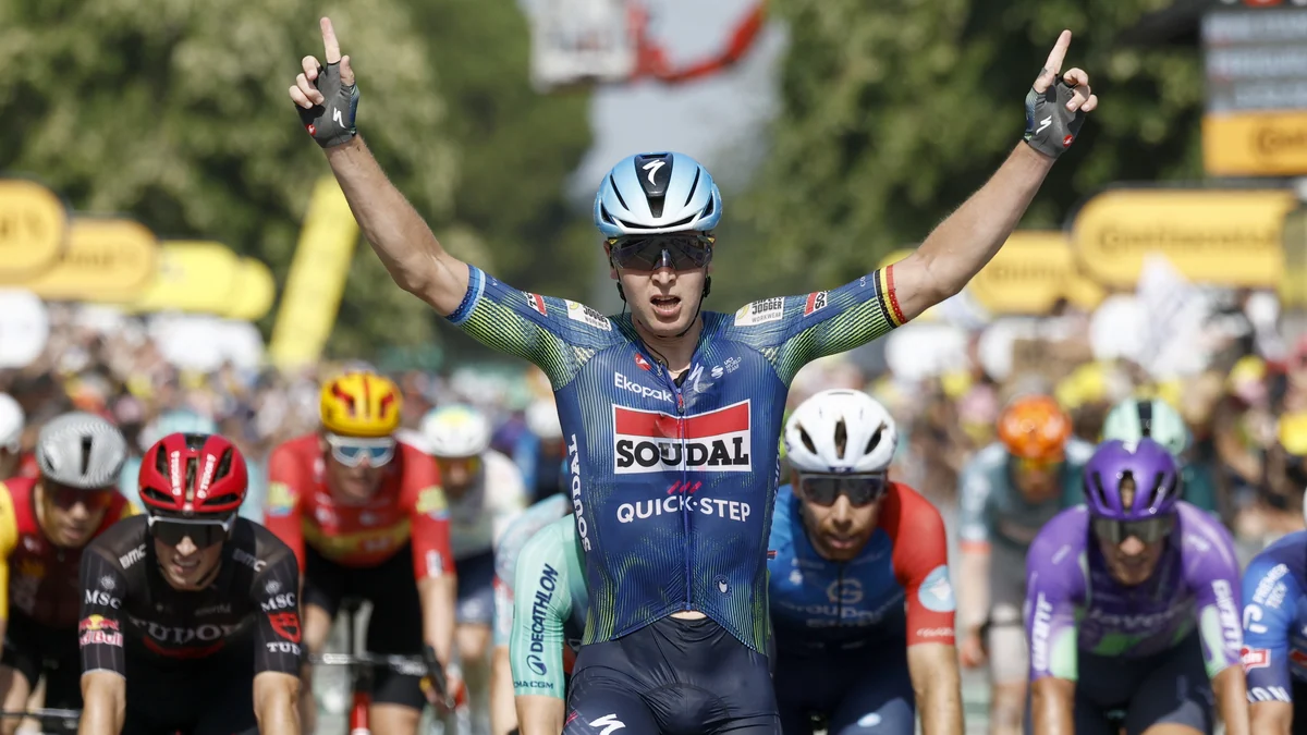 Merlier repite victoria en el sprint lleno de trampas de Bergerac, donde Indurain fue tirano en 1994