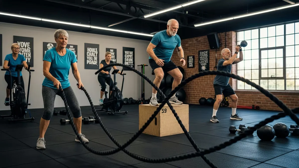 HIIT: el entrenamiento que ayuda a perder grasa y mantener músculo en adultos mayores, según un estudio