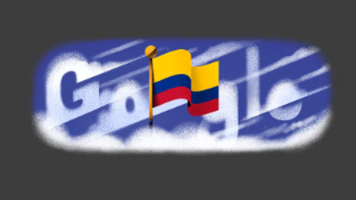 Doodle de Google para hoy 20 de julio celebra la independencia de Colombia