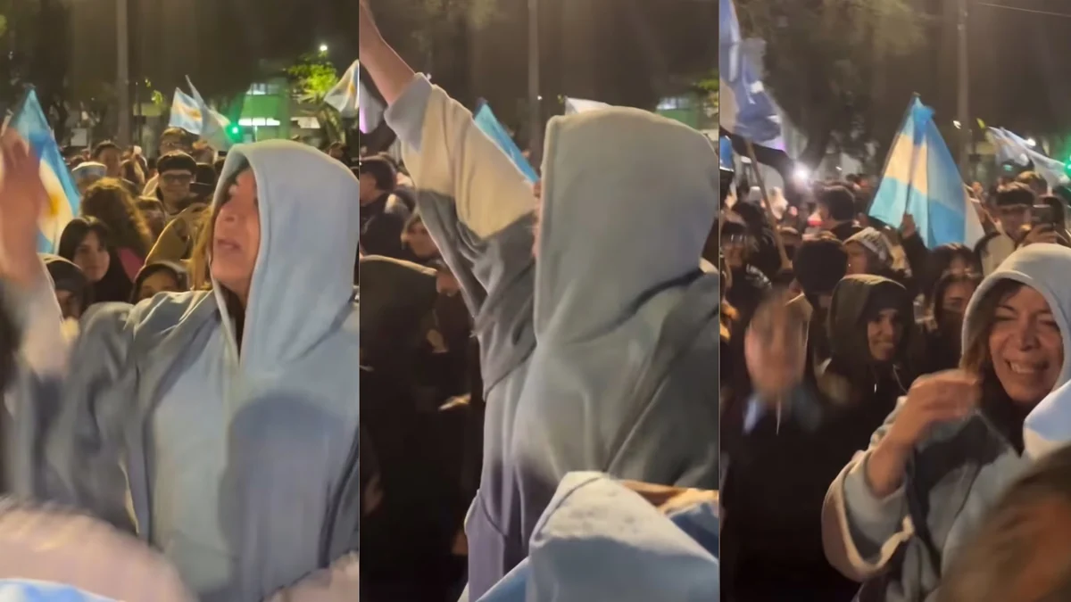 El desenfrenado festejo de Lizy Tagliani en la calle por el logro de la Selección Argentina en el Mundial 2026