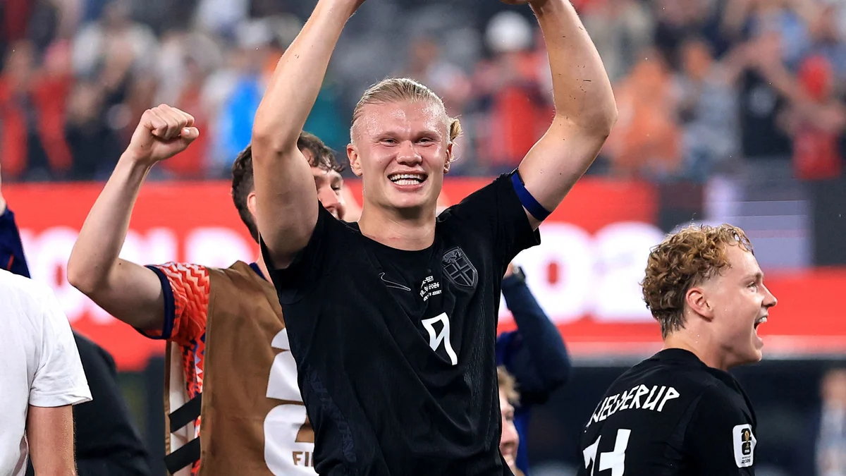 Otro doblete de Haaland mete a Noruega en dieciseisavos