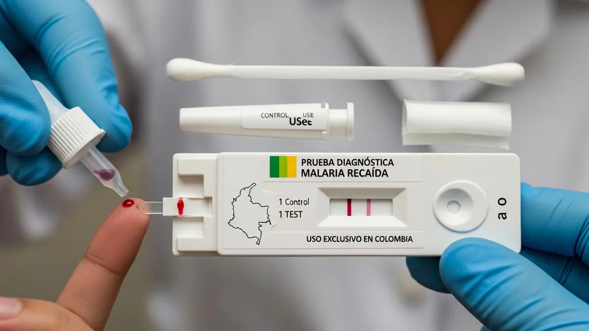 Colombia inicia la implementación de una prueba innovadora para combatir la malaria y reducir recaídas