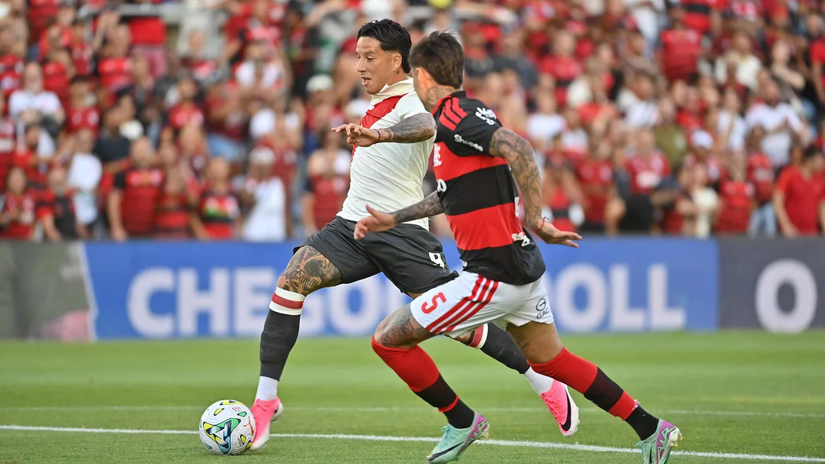River Plate empató 2-2 con Flamengo en un amistoso que se disputó en Portugal: los goles