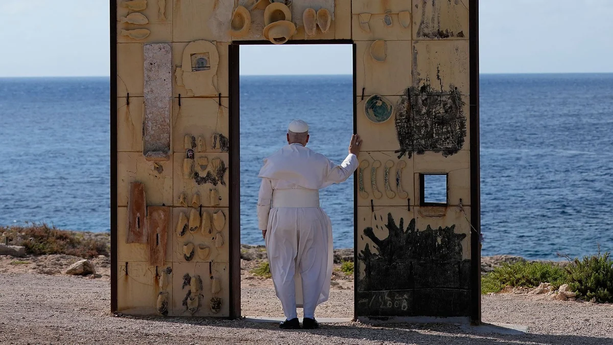 Papst auf Lampedusa - "Habt den Mut, anders zu denken"