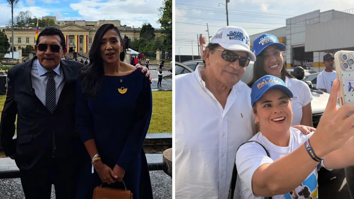 Poncho Zuleta acompañó a su hija Claudia Margarita a posesionarse como senadora: una de las “abejitas africanas” del Centro Democrático