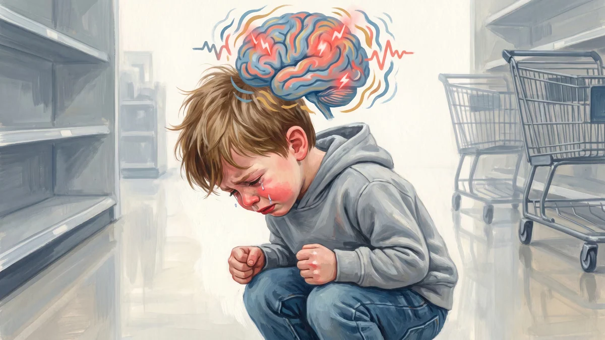 El cerebro infantil explica por qué una rabieta no es mala conducta