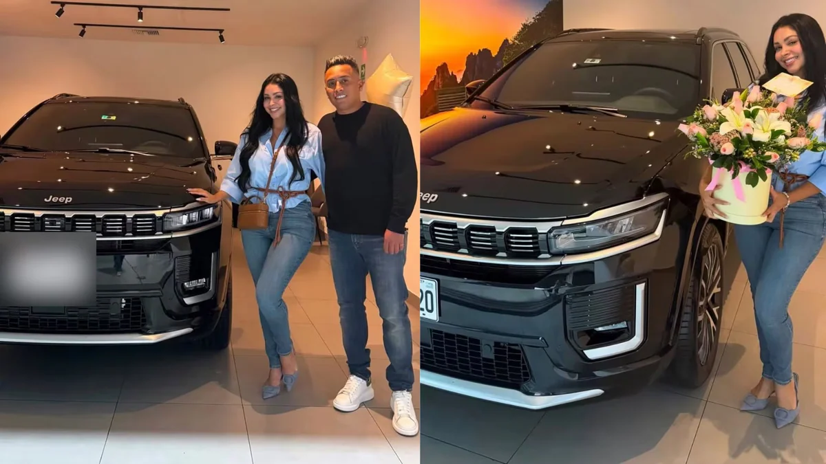 Christian Cueva le habría regalado camioneta a Pamela Franco por su cumpleaños