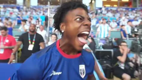 La alocada reacción de Speed, el fan N° 1 de Cristiano Ronaldo, al ver en vivo el empate de Cabo Verde con Argentina