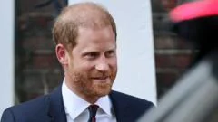Harry's bad news lands at wrong time, but prince sticks to script