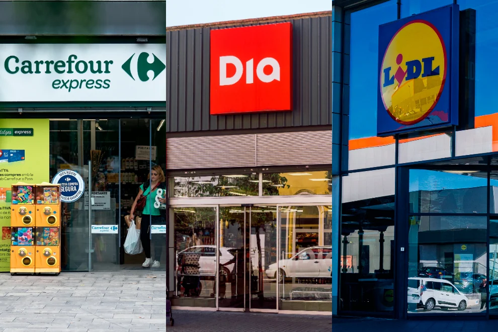 Carrefour, Dia y Lidl aceleran sus aperturas para tratar de arañar cuota