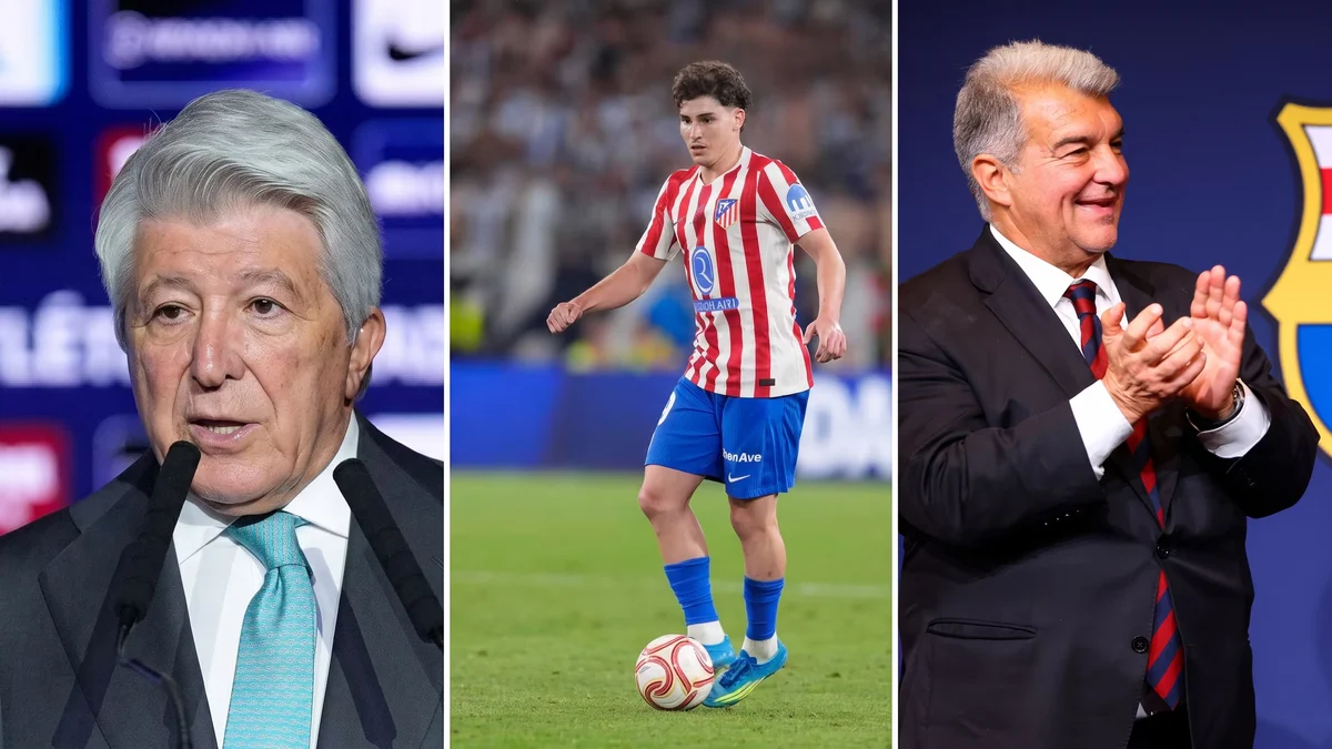 La advertencia del presidente del Atlético Madrid sobre el futuro de Julián Álvarez antes de la final del Mundial