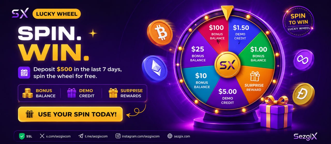 $500 Deposit Lucky Wheel Bonus